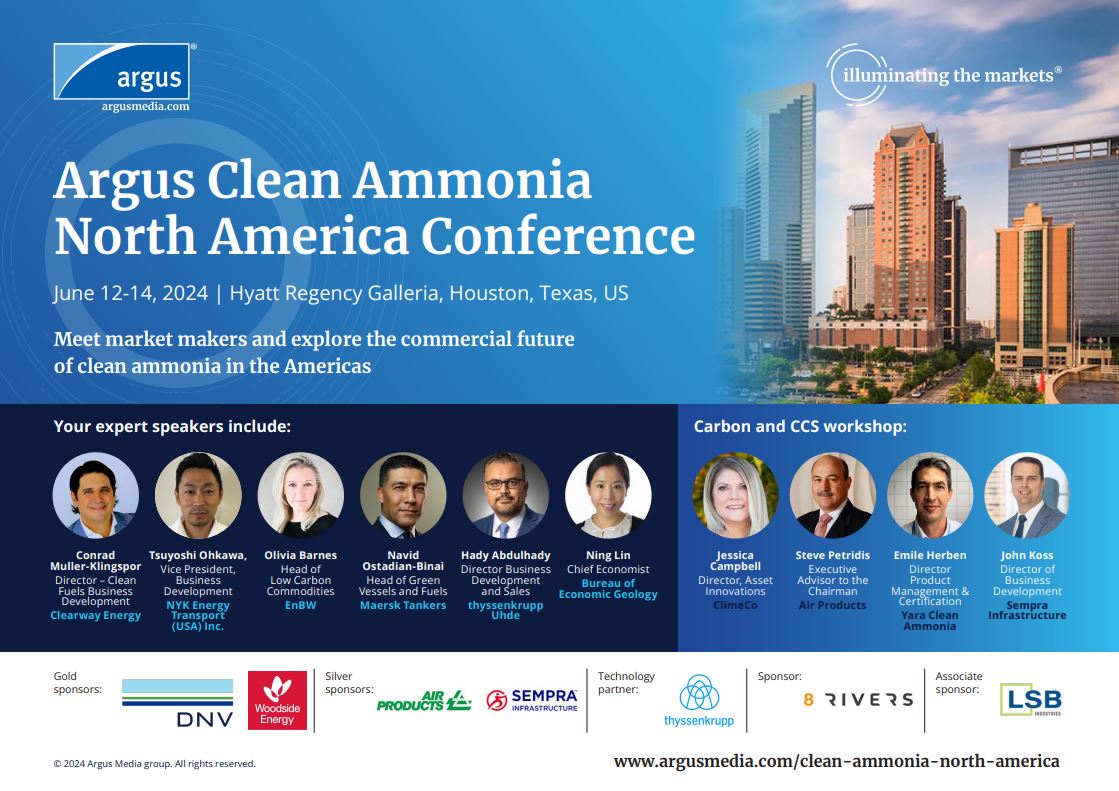 Tim Cheyne 2024 North American Clean Ammonia Conference Highlights: Houston’s ...