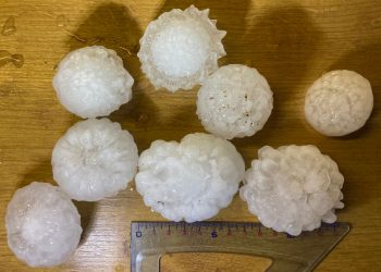 A Hail Stone the Size of A Pineapple Was Found in Texas. It likely Sets a State Record
