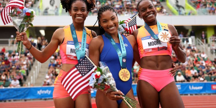Olympic History for Jasmine Moore. She’s the 1st US woman to Qualify for Triple and Long Jump