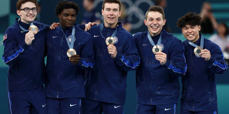 The U.S. Men’s Gymnastics Team Ended A Lengthy Olympic Medal Drought. They Hope The NCAA Notices