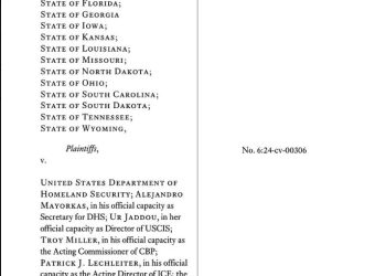 “Texas Attorney General Ken Paxton to File Urgent Lawsuit Against Biden Administration Over ‘Parole in Place’ Policy, Accusing It of Encouraging Illegal Immigration”