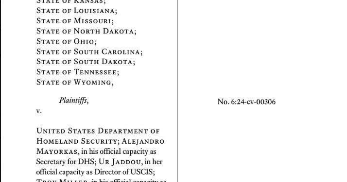 “Texas Attorney General Ken Paxton to File Urgent Lawsuit Against Biden Administration Over ‘Parole in Place’ Policy, Accusing It of Encouraging Illegal Immigration”