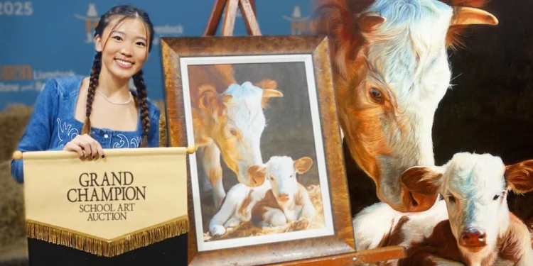 Texas High School Artist’s Entry for Rodeo Competition Wins Top Prize, Fetches $276,000 at Auction