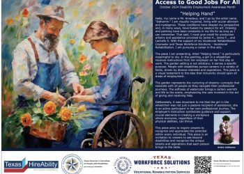 Texas Artists with Disabilities Invited to Submit Work for 2025 Disability Employment Awareness Poster