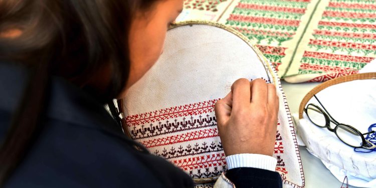 Historic Craftsmanship Meets Modern Flair at Embroidery Workshop in Austin