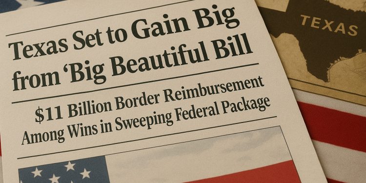 Texas Set to Gain Big from “Big Beautiful Bill”