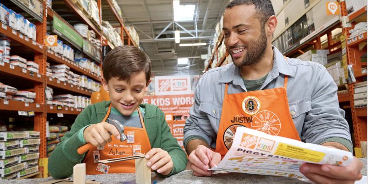 Home Depot’s Free Kids Workshops Build Skills One Saturday at a Time