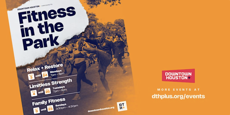 Get Your Family Moving: Free Fitness Fun Right in Downtown Houston!