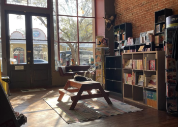 This Texas Bookstore Has a Tree Growing Inside, Two Cats, and the Most Amazing Origin Story