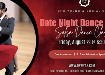 Friday Night Salsa: No Partner, No Problem at Farmers Branch Dance Class