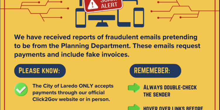 Scammers Are Targeting Laredo Residents with Fake City Bills