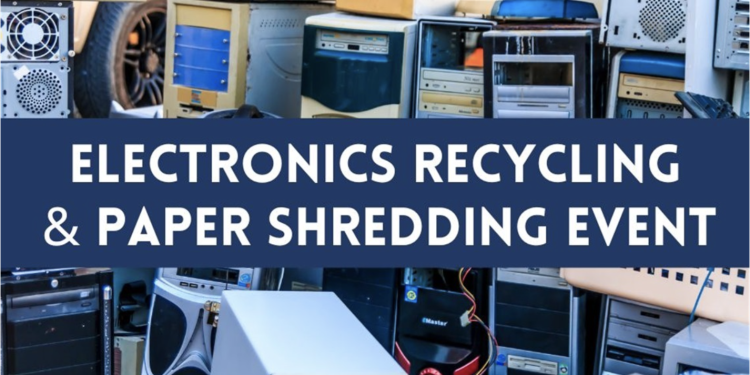 Free Paper Shredding and Electronics Recycling This Saturday in Arlington