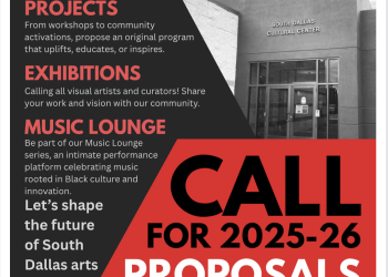 Your Creative Vision Could Be the Next Big Thing at South Dallas Cultural Center