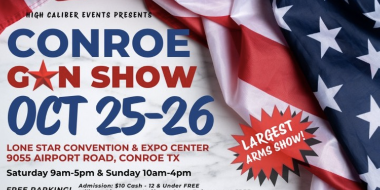 Biggest Gun Show in the Area Comes to Conroe