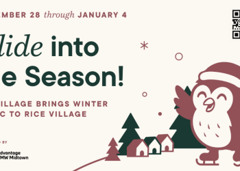 Lace Up Your Skates! Brand-New Ice Village Makes History at Rice Village