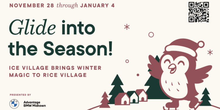 Lace Up Your Skates! Brand-New Ice Village Makes History at Rice Village