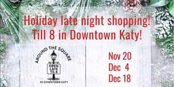 Skip the Mall Madness! Downtown Katy Shops Staying Open LATE This Holiday Season