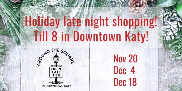 Skip the Mall Madness! Downtown Katy Shops Staying Open LATE This Holiday Season