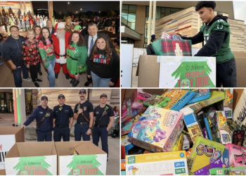 Arlington Community Fills an Entire Truck with Toys for Kids in Need