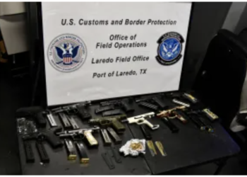 CBP Officers Stop Weapons Cache Headed to Mexico at Laredo Border
