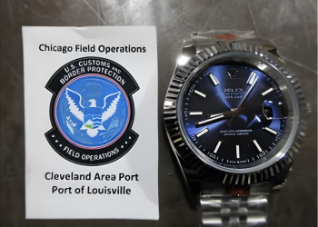 CBP Officers Stop $2.57 Million in Fake Rolex Watches Headed to Houston