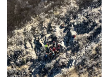 CBP Black Hawk Crew Rescues Hiker from 150-Foot Fall in Franklin Mountains