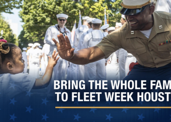 Houston Rolls Out the Red White and Blue for Fleet Week 2026