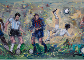  Art, Soccer, and Two Mexican Masters Come Together at the Latino Cultural Center