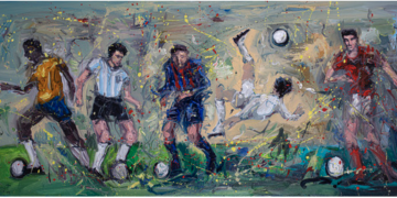  Art, Soccer, and Two Mexican Masters Come Together at the Latino Cultural Center
