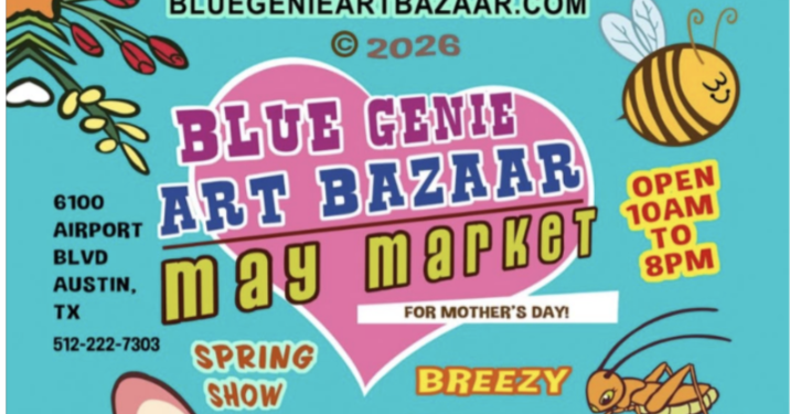 Nearly 200 Local Artists. One Month. One Roof. Austin’s Blue Genie May Market Is Back.