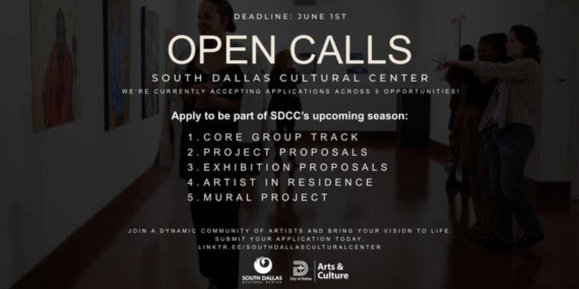South Dallas Cultural Center Is Having Its Most Exciting Month Yet — and Artists, This One’s for You Too