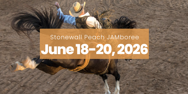The Hill Country’s Sweetest Weekend Is Coming — Stonewall Peach JAMboree and Rodeo Returns June 18–20