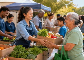 Free Food, Fresh Produce, and a Helping Hand: Community Food Resources Across the Area