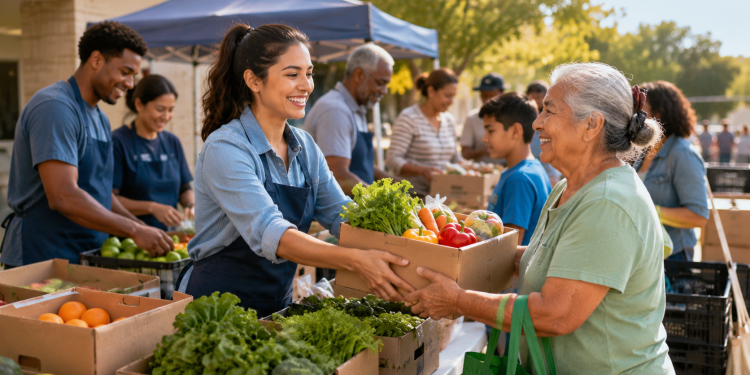 Free Food, Fresh Produce, and a Helping Hand: Community Food Resources Across the Area