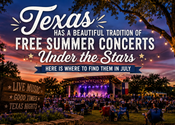 Texas Has a Beautiful Tradition of Free Summer Concerts Under the Stars — Here Is Where to Find Them in July