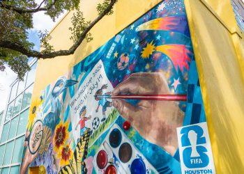 Houston Just Got a World Cup Welcome You Can See From the Street — and It’s Pure Magic