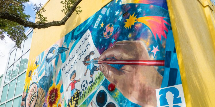 Houston Just Got a World Cup Welcome You Can See From the Street — and It’s Pure Magic