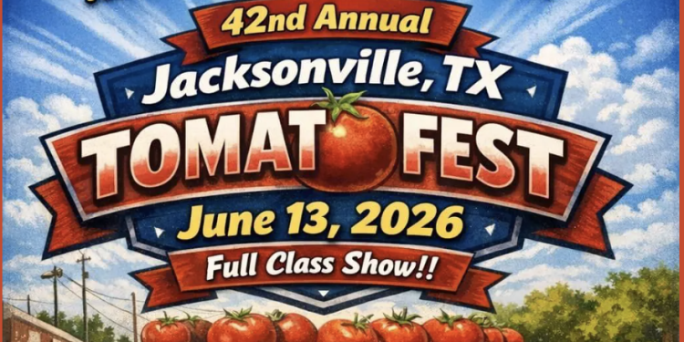 East Texas Crowns Its Tomato King Every June — The 42nd Annual Jacksonville Tomato Fest