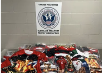 CBP Officers in Indianapolis Seize Counterfeit FIFA World Cup 2026™ Merchandise During Tournament
