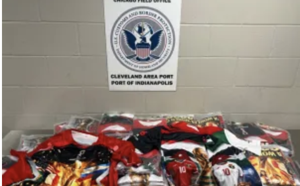 CBP Officers in Indianapolis Seize Counterfeit FIFA World Cup 2026™ Merchandise During Tournament