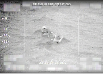Air and Marine Operations Interdict Vessel Near Puerto Rico, 40 Apprehended