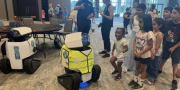 Robots Are Coming to Tyler’s Sidewalks — and Yes, You Can Take a Selfie With Them