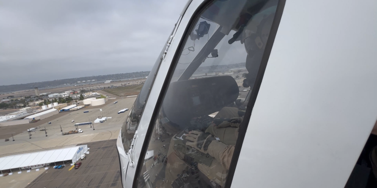 Air and Marine Operations to Provide Security for First NASCAR Race on a Military Base