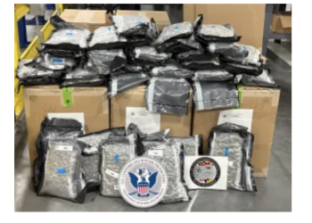 CBP Seizes Five Tons of Marijuana in Baltimore Bound for England