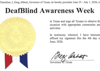 Celebrating DeafBlind Awareness Week Across Texas