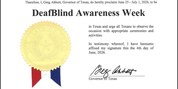 Celebrating DeafBlind Awareness Week Across Texas