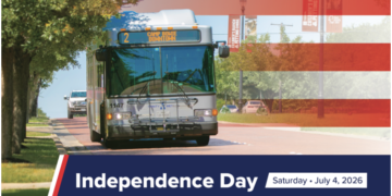 Ride Free This Fourth of July: Tarrant County Buses Are Free — and Austin’s Joining In Too