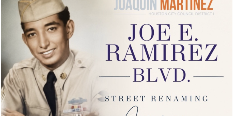 Houston Honors a Magnolia Park Hero: Joe “Chaco” Ramirez Boulevard Sign Unveiling Set for June 26