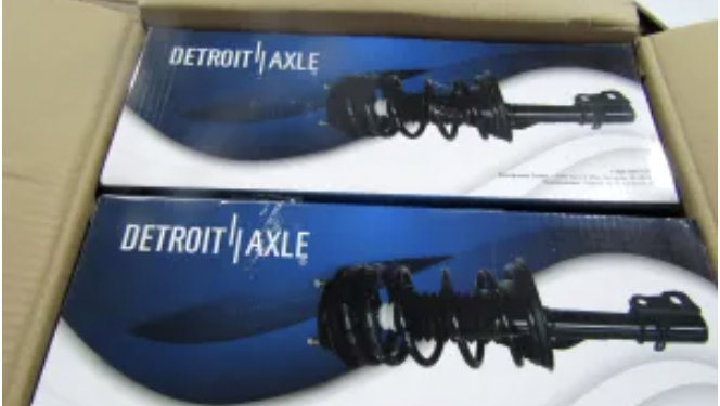 The shipment consisted of 1,602 front strut and coil assemblies and 20 shock absorbers.