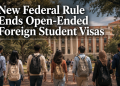 New Federal Rule Ends Open-Ended Foreign Student Visas — Texas Cases Highlight the Enforcement Push